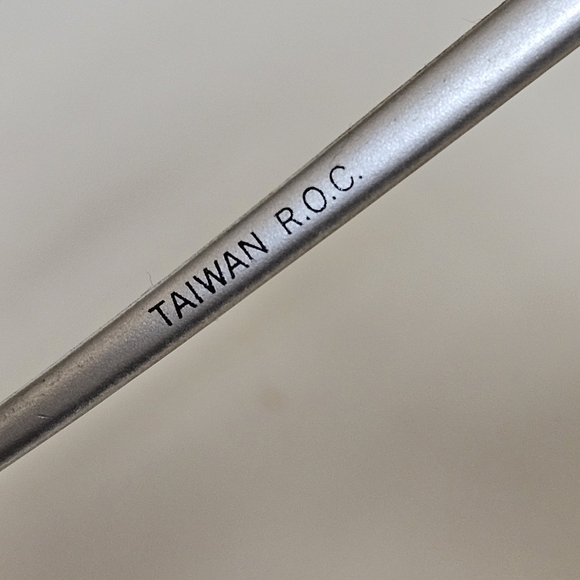 Vintage Cool-Ray Sunglasses Flat Top Silver Patterned Brown Gradient Lenses - Picture 11 of 13